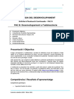 PAC B - Psicologia Del Desenvolupament - Enunciat - 2020211