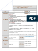 Guía de Ciencias Sociales Ii Periodo 8°