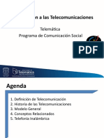 1.1 Definicion de Telecomunicaciones