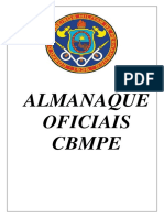 Almanaque Oficiais BM