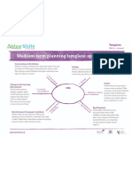 Medium Term Planning Template Spider Diagram