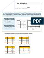 GUÍA Descomposición Sustracción