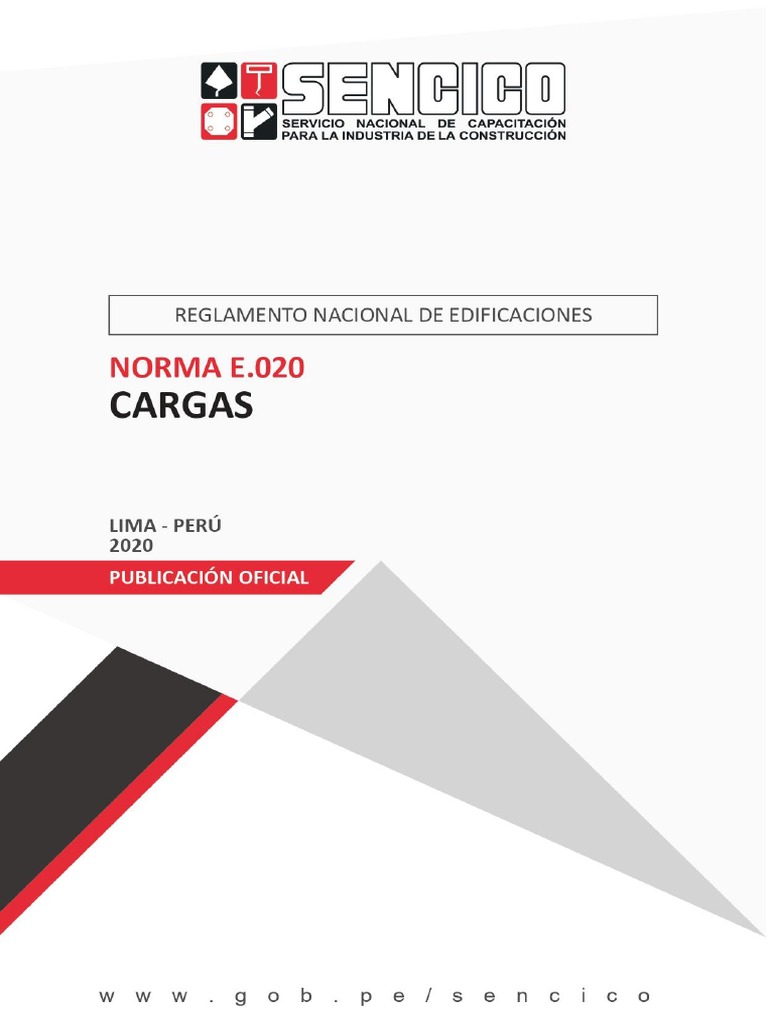 Norma E.020: Cargas en Edificaciones | PDF | Herida | Perú