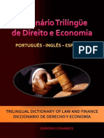 Dicionário Trilíngüe de Direito e Economia PORTUGUÊS - INGLÊS - ESPANHOL