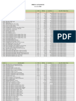 PRICE CATALOGUE For PPMP 2021