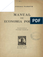 Vilfredo Pareto - Manual de Economía Política