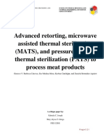 Emerging Technologies for Meat Sterilization