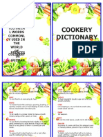 Cookery Dictionary: Compilat Ion of Technica L Words Commonl Y Used in THE World OF Culinary Princes DE Guzman