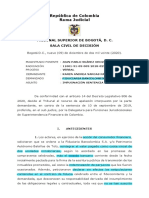 Tribunal Superior de Bogotá analiza impugnación de sentencia sobre incumplimiento de promesas de compraventa de unidades inmobiliarias