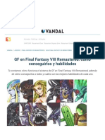 Guía Final Fantasy VIII Remastered, trucos, consejos y secretos - Vandal