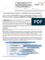 TRANSFORMACIONES POLÍTICAS - SURGIMIENTO DEL ESTADO MODERNO Con Formato