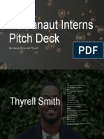 Humanaut Interns Pitch Deck: by Aneya, Tyra, and Thyrell
