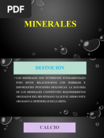 Bioelementos Secundarios en Humanos | PDF | Calcio | Elementos químicos
