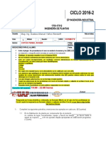 Ing. Plantas. Exam - Par 2016 2 GMYW