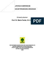 Laporan Kompendium Bidang Hukum Perundang-Undangan