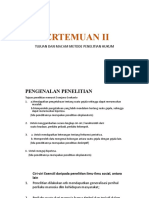 PENELITIAN HUKUM