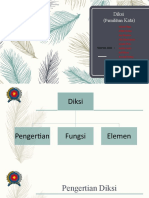 Tugas PPT Diksi