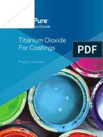Titanium Dioxide For Coatings