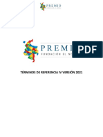 Terminos de Referencia IV Premio FEN 2021