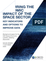 Measuring Economic Impact Space Sector - Ara