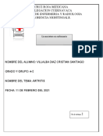 Artritis Villalba Diaz Cristian Santiago 4-C