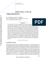 Cyclins and Cell Cycle Checkpoints: D. G. Johnson and C. L. Walker