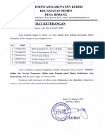 Surat Keterangan & Presensi Pengabdian Masyarakat Ds Bobang Tahap II