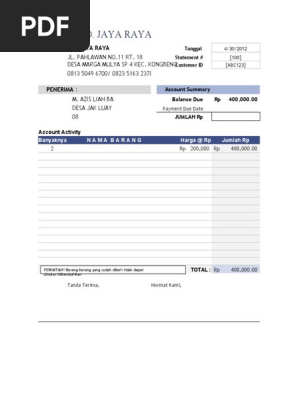 billing-statement