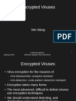 Encrypted Viruses: Wei Wang