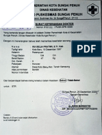 Surat Keterangan Sehat Ika Belia Pratiwi