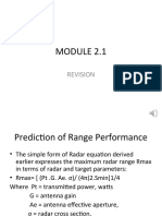 Prediction of Range Performance