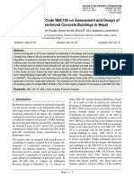 Impact of Revised Code NBC105 On Assessment and Design of Low Rise Reinforced Concrete Buildings in Nepal