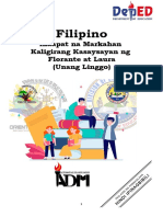 Filipino 8 Q4 Week 1 - Kaligirang Kasaysayan NG Florante at Laura True