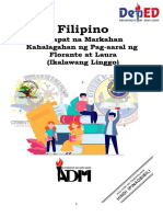 Filipino 8 Q4 Week 2 - Kahalagahan NG Pag-Aaral NG Florante at Laura