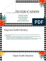 Health Education Kelompok 3