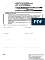 03 Worksheet On AlCOHOLS