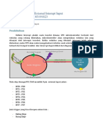 Laporan External Interup Input Pada Mikrokontroller Atmega 2560