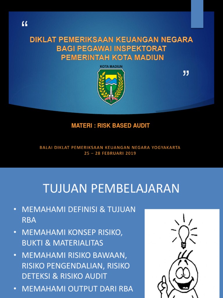 Penerapan Rba Dalam Internal Audit Kota Madiun | PDF | Bisnis ...