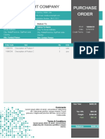 Purchase Order Template 02