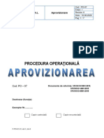 PO-07 Procedura Aprovizionare