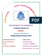 Department of Commerce: 6 Semester Examination-2021