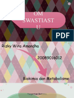 Biokimia Dan Metabolisme - Rizky W Amandha - 012