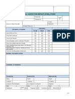 140273943 Material Inspection Report Steel Form