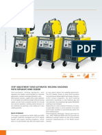 Step Adjustment Semi-Automatic Welding Machines With Separate Wire Feeder