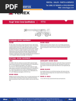 TEREX RT700 - Rough Terrain Crane