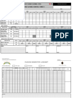 Log Sheet GENSET (Status)