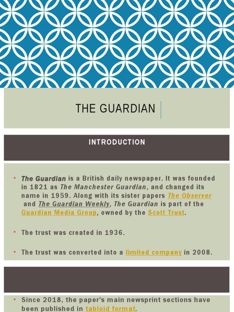 The Guardian | PDF | The Guardian | Newspapers
