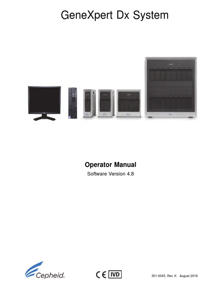 GeneXpert DX System Operator Manual v4.8 Revk PDF License