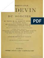 1895 Anonymous Breviare Du Devin Et Sorcier