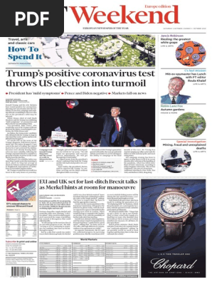 School Girl 2019ki Xxx Com - Financial Times Europe - 03-10-2020 | PDF | Donald Trump | American  Government